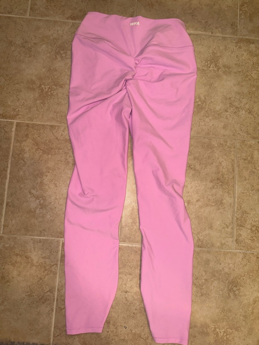 White fox activewear Pink womens Leggings - High Waist Active Bottoms